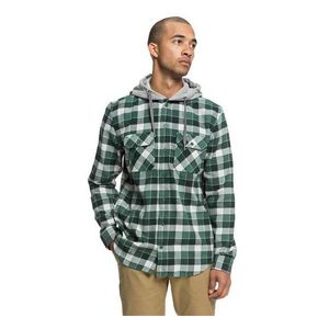 DC Runnels Long Sleeve Hooded Flannel Shirt 1