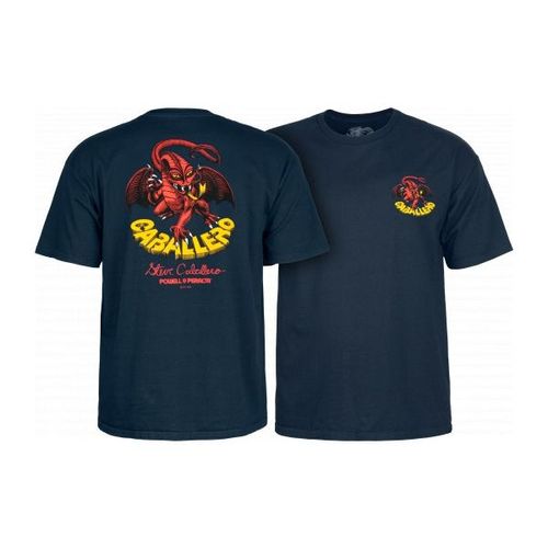 Powell Peralta Steve Caballero Original Dragon T-shirt - Navy