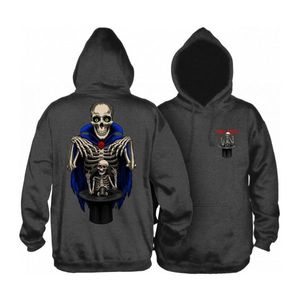 Powell Peralta Pro Blair Magician Hooded Sweatshirt Charcoal
