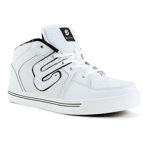 נעלי סקייטבורד Elyts Mid-top Action White