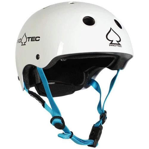 PRO-TEC JR. CLASSIC FIT CERTIFIED HELMET WHITE GLOSSY YS