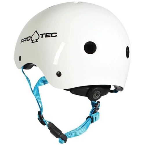 PRO-TEC JR. CLASSIC FIT CERTIFIED HELMET WHITE GLOSSY YS