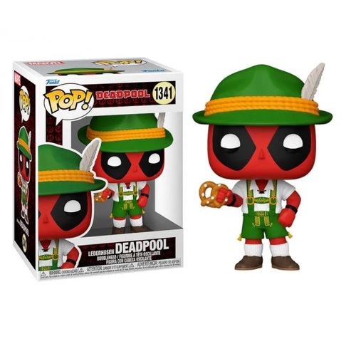 בובת פופ דדפול מכנסי עור| Funko Pop! Deadpool Lederhosen 1341 