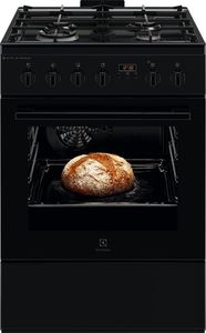 תנור משולב גז שחור Electrolux LKK660224K אלקטרולוקס