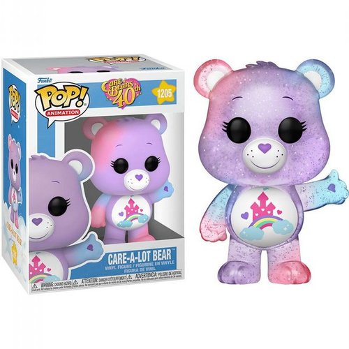 בובת פופ דובוני אכפת לי 40 שנה דוב קייר-א-לוט | Funko Pop! Care Bears 40th Care a lot Bear 1205 