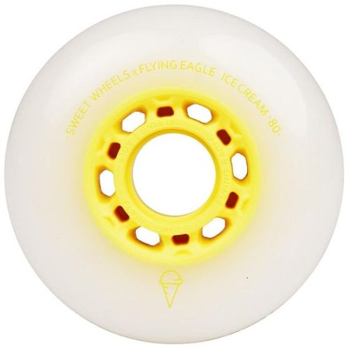 גלגל FLYING EAGLE ICE CREAM YELLOW 80mm
