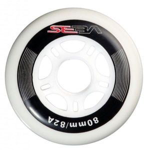 גלגל SEBA CK Wheels White 80MM 82A