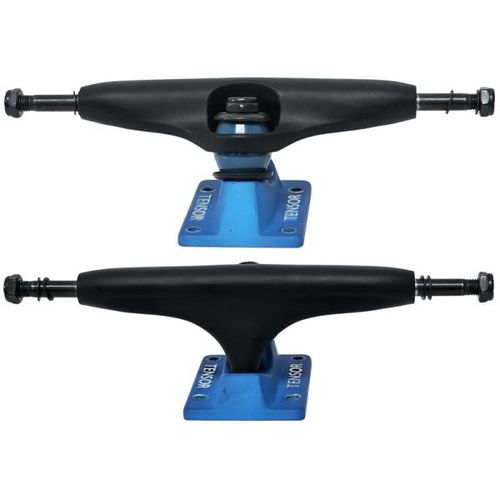 TENSOR SKATE BLACK BLUE TRUCKS 6.0
