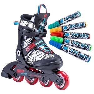 רולר בליידס לילדים K2 SPLASH RED