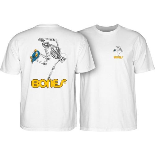 Powell Peralta Skateboarding Skeleton Youth T-shirt White