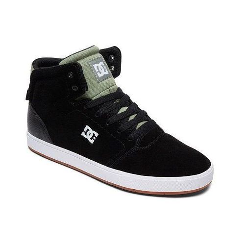 נעלי סקייטבורד DC Crisis High BLACK OLIVE