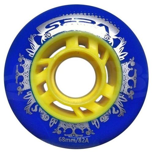 סט של 4 גלגלים Seba Street King Wheels 68mm 82a BLUE/YELLOW