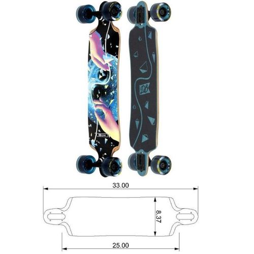 DB MINI COOPER 33 Longboard Complete