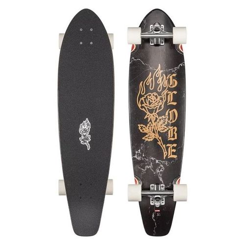 GLOBE 35.5 The All-Time Black Rose Longboard Complete