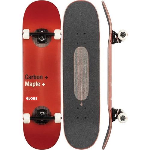 GLOBE G3 Bar Red Skateboard complete 8.25