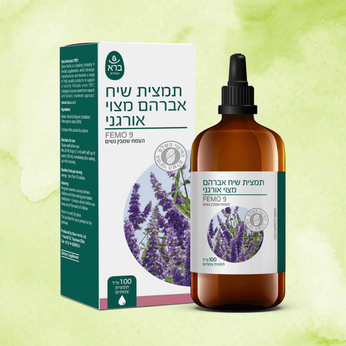 תמצית אורגנית שיח אברהם מצוי לנשים מכיל 100 מ