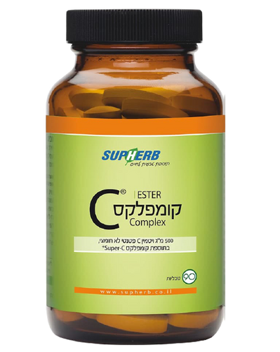 קומפלקס ויטמין C | לא חומצי | 500 מ