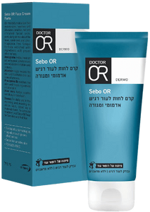קרם לחות לעור אדמומי ומגורה | מכיל 75 מ"ל | SEBO OR |