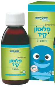 פלוטון קיד | סירופ המשלב תמציות צמחי | מכיל 200 מ"ל |