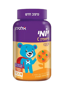 יומי ויטמין C | בטעם תפוז | מכיל 100 דובונים |