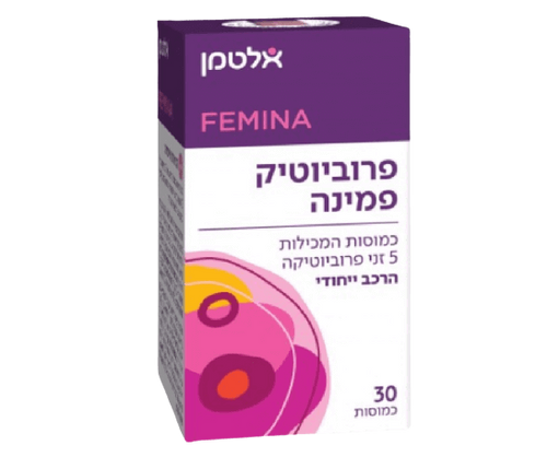 פרוביוטיק פמינה - 30 כמוסות | אלטמן altman
