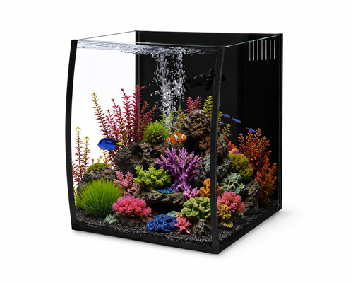 פרפקט אקווריום מעוגל Perfect Aquarium Rimless BL-05 