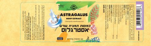 אסטרגלוס | תמצית שורש | 60 כמוסות |