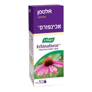 אכינפורס | 100 אחוז תמצית אכינצאה | מכיל 50 מ"ל | 