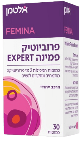 פרוביוטיק | פמינה אקספרט | 30 כמוסות |