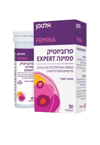 פרוביוטיק | פמינה אקספרט | 30 כמוסות |
