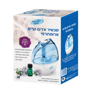 מכשיר אדים קרים ארומתרפי | מסייע לשינה רגועה יותר ולהקלה על דרכי הנשימה