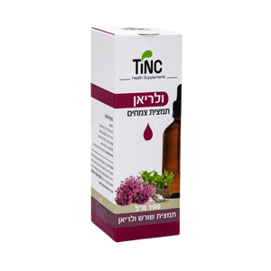 תמצית שורש ולריאן | ולריאן נוזלי | מכיל 100 מ"ל | 