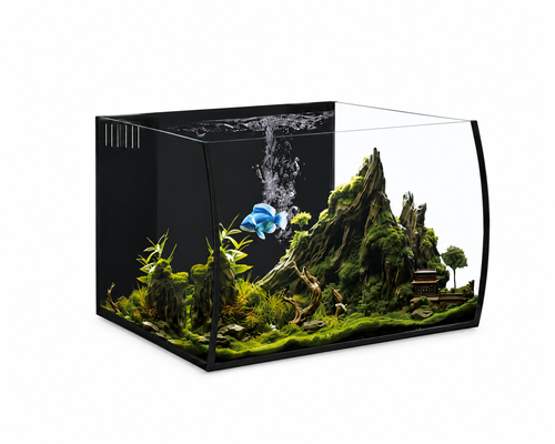 פרפקט אקווריום מעוגל Perfect Aquarium Rimless BL-08 