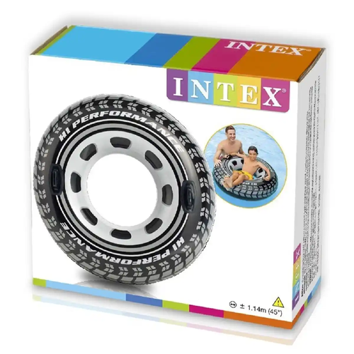 גלגל ים מתנפח עם הדפס צמיג בקוטר 114 ס