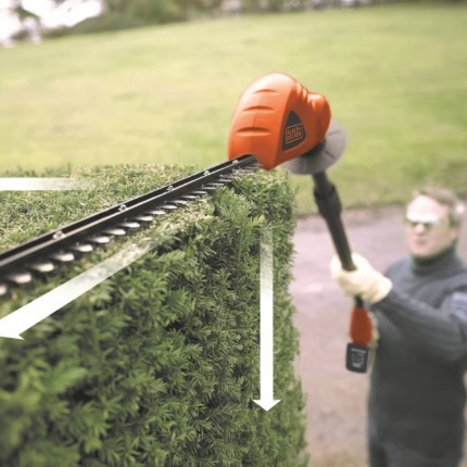 גוזם גדר חיה נטען Black+Decker GTC1843L20