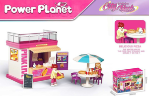 Power Planet מזנון אוכל ורוד