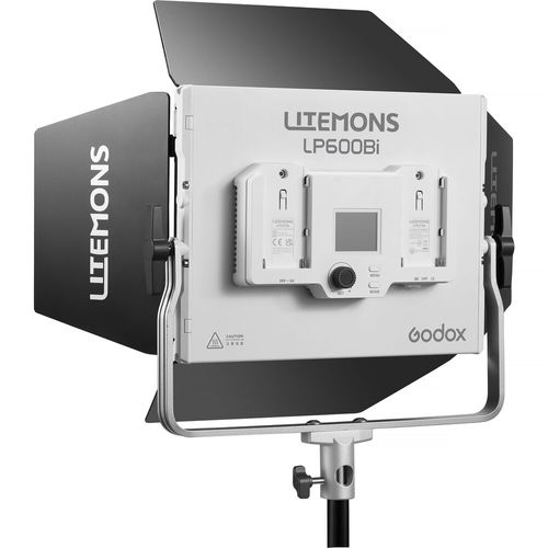זוג פנלי לד מקצועיים Godox Litemons LP600Bi Bi-Color LED Light Panel kit