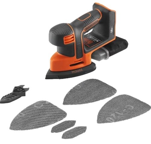 מלטשת חשמלית נטענת Black+Decker BDCDS18N-XJ
