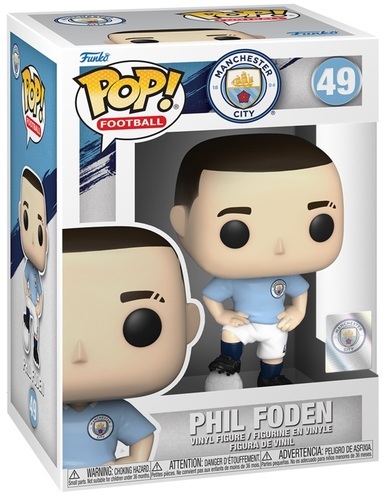 בובת פופ מנצ'סטר סיטי פיל פודן | Funko Pop! Manchester City Phil Foden 49