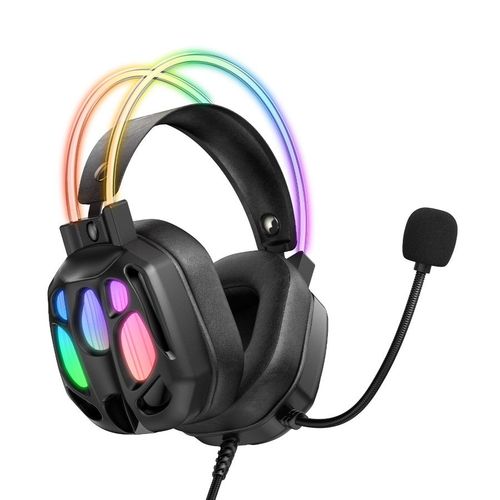 אוזניות גיימינג מקצועיות ONIKUMA X89 עם תאורת RGB מרשימה