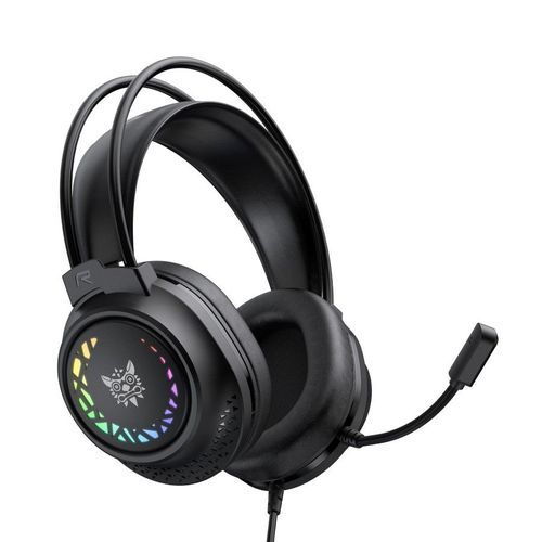 אוזניות גיימינג מקצועיות ONIKUMA X92 עם תאורת RGB