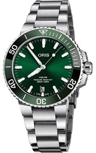 ORIS 0173377324157-0782105PEB 39.5MM Aquis Date