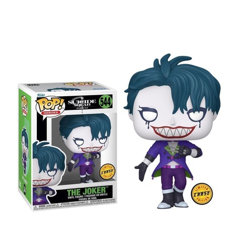 בובת פופ יחידת המתאבדים הג'וקר צ'ייס | Funko Pop! Suicide Squad - The Joker Chase 544