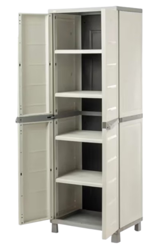ארון שירות גבוה - UTILITY MATRIX 6280 - אפור בהיר