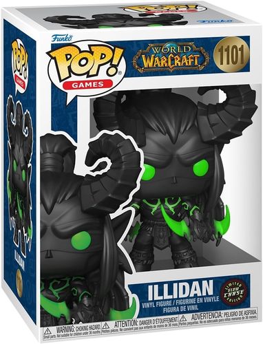 בובת פופ וורלד אוף וורקראפט אילידן צ'ייס | Funko Pop! World of Warcraft Illidan Chase
