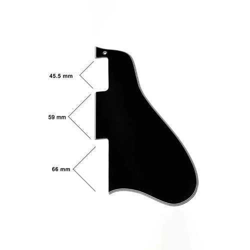 פיק גארד ALLPARTS PG-0813-037 Pickguard for Gibson® ES-335® BLACK