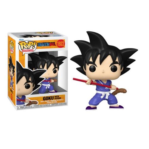 בובת פופ גוקו עם מקל הניויבו 1922 דרגון בול | Funko Pop! Dragon ball Goku with Nyoibo 1922 