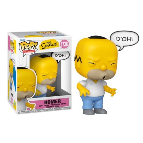 בובת פופ הומר אמירות 1736 משפחת סימפסון | Funko Pop! The Simpsons Homer 1736