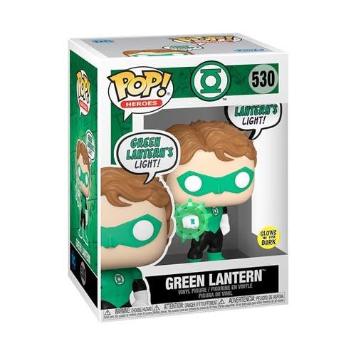 בובת פופ גרין לנטרן (זוהר בחושך)| Funko Pop! Green Lantern (Glows in the dark) 530
