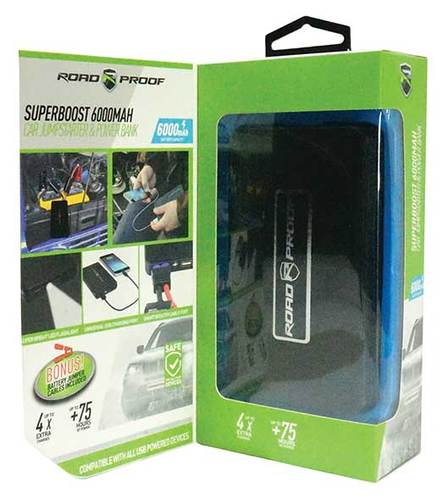 USB BATTERY CHARGER WITH JUMPER CABLES